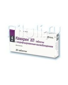 Buy cheap Doxazosin | Camiren XL tablets 4 mg, 30 pcs. online www.buy-pharm.com