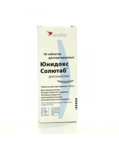 Buy cheap doxycycline | Unidox Solutab tablets dispersible 100 mg 10 pcs. online www.buy-pharm.com