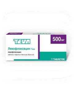 Buy cheap levofloxacin | Levofloxacin-Teva tablets coated.pl.ob. 500 mg 7 pcs. online www.buy-pharm.com