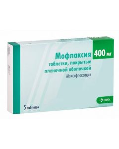 Buy cheap Moxifloxacin | Moflaxia tablets coated.pl.ob. 400 mg 5 pcs. online www.buy-pharm.com