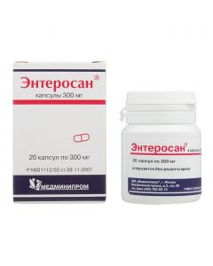 Buy cheap Natural lyophilized homogeneous mass of the gastric mucosa of birds | Enterosan capsules 300 mg, 20 pcs. online www.buy-pharm.com