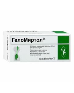 Buy cheap Myrtol | Gelomirtol capsules 120 mg, 20 pcs. online www.buy-pharm.com