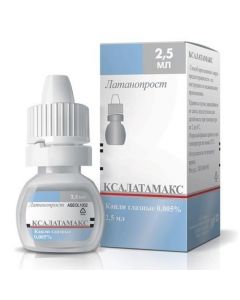 Buy cheap Latanoprost | Xalatamax eye drops 0.005%, 2.5 ml online www.buy-pharm.com