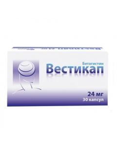 Buy cheap Betagistin | Vestikap capsules 24 mg 30 pcs. online www.buy-pharm.com