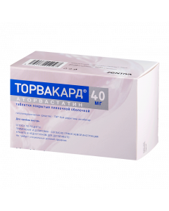Buy cheap Atorvastatin | Torvacard tablets 40 mg, 90 pcs. online www.buy-pharm.com