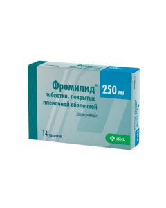 Buy cheap clarithromycin | Fromilid tablets 250 mg, 14 pcs. online www.buy-pharm.com
