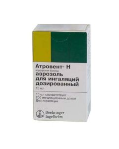 Buy cheap ipratropium bromide | Atrovent H aerosol 200 doses of 10 ml online www.buy-pharm.com