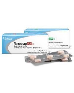 Buy cheap Levofloxacin | Levostar tablets coated.pl.ob. 500 mg 10 pcs. online www.buy-pharm.com
