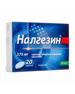Buy cheap Naproxen | nalgesin tablets 275 mg, 20 pcs. online www.buy-pharm.com