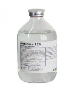 Buy cheap amino acids for parenteral POWER | Aminoven vials of 15%, 500 ml, 10 pcs. online www.buy-pharm.com