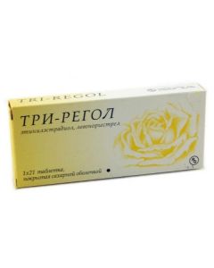 Buy cheap ethinyl estradiol, Levonorgestrel | Tri-regol tablets, 21 pcs. online www.buy-pharm.com