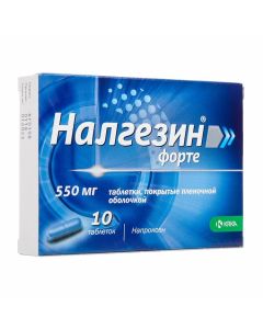 Buy cheap Naproxen | nalgesin forte tablets 550 mg, 10 pcs. online www.buy-pharm.com