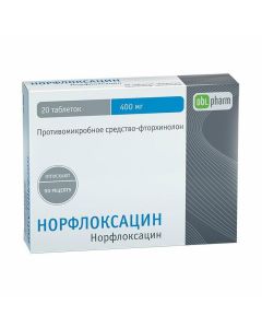 Buy cheap norfloxacin | Norfloxacin tablets is covered.pl.ob. 400 mg 20 pcs. online www.buy-pharm.com