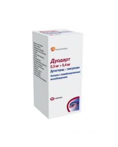 Buy cheap tamsulosin, dutasteride | Duodart capsules with modif. exp. 0.5 mg + 0.4 mg 90 pcs online www.buy-pharm.com