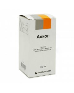 Buy cheap Betakaroten, Vitamin E, Menadyon , Retinol | Aekol solution for mestn. and external use vials of 100 ml online www.buy-pharm.com