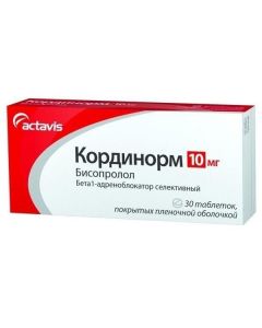 Buy cheap bisoprolol | cordinorm tablets coated. captive 10 mg 30 pcs. online www.buy-pharm.com