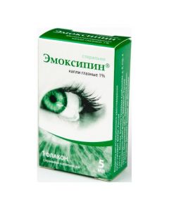 Buy cheap Metyletylpyrydynol | Emoxipin eye drops 1%, 5 ml online www.buy-pharm.com
