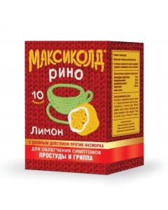 Buy cheap Paracetamol, phenylephrine, Fenyramyn, ascorbic acid | Maxikold Rino sachets, with lemon flavor, 10 pcs. online www.buy-pharm.com