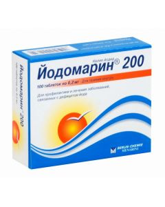 Buy cheap potassium iodide, potassium iodide | Iodomarin 200 tablets 0.2 mg, 100 pcs. online www.buy-pharm.com