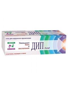 Buy cheap Ibuprofen, Levomentol | Deep Reelif gel, 50 g online www.buy-pharm.com