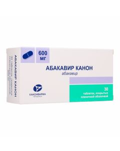 Buy cheap abacavir | Abacavir Canon tablets coated.pl.ob. 600 mg 30 pcs. online www.buy-pharm.com