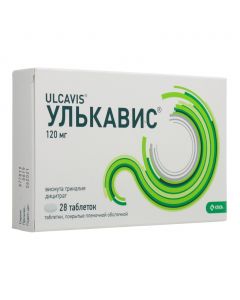 Buy cheap Vysmuta trykalyya dytsytrat | Ulkavis tablets coated captive. 120 mg 28 pcs. online www.buy-pharm.com