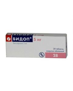 Buy cheap bisoprolol | Bidop tablets 5 mg, 28 pcs. online www.buy-pharm.com