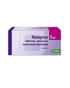 Buy cheap bisoprolol | Niperten tablets 5 mg, 30 pcs. online www.buy-pharm.com