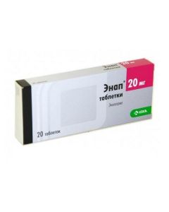 Buy cheap enalapril | Enap tablets 20 mg, 20 pcs. online www.buy-pharm.com