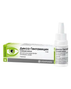Buy cheap gentamicin | Dex-Gentamicin eye drops, 5 ml online www.buy-pharm.com