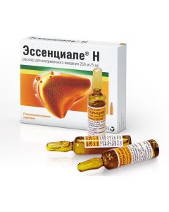 Buy cheap Phospholipids | Essentiale Rr solution for iv. enter 250 mg / 5 ml 5 ml ampoules 5 pcs. online www.buy-pharm.com