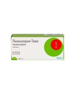 Buy cheap lisinopril | Lisinopril-Teva tablets 5 mg 30 pcs. online www.buy-pharm.com