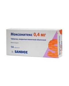 Buy cheap Moksonydyn | Moxonitex tablets coated.pl.ob. 200 mcg 14 pcs. online www.buy-pharm.com