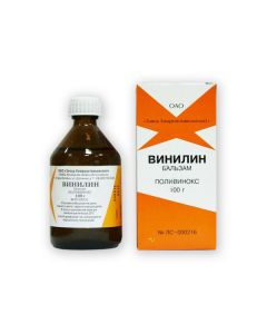 Buy cheap Polyvynoks | Vinylinum (Shostakovsky balsam) liquid for external use, 100 g online www.buy-pharm.com