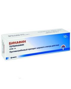 Buy cheap terbinafine | Binafin cream 1%, 10 g online www.buy-pharm.com