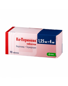 Buy cheap indapamide, Perindopril | Co-Perineva tablets 1.25 + 4 mg, 90 pcs online www.buy-pharm.com