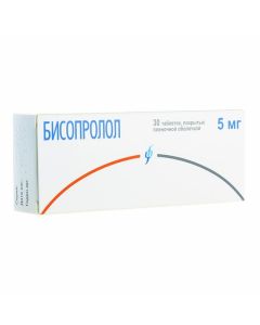 Buy cheap bisoprolol | Bisoprolol tablets is covered.pl.ob. 5 mg 30 pcs. pack online www.buy-pharm.com
