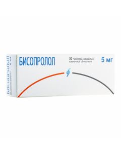 Buy cheap bisoprolol | Bisoprolol tablets is covered.pl.ob. 5 mg 50 pcs. pack online www.buy-pharm.com