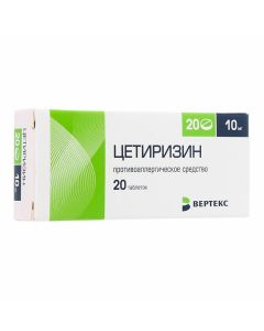 Buy cheap Cetirizine | Cetirizine tablets 10 mg 20 pcs. online www.buy-pharm.com