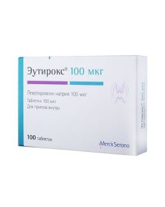 Buy cheap levothyroxine sodium | Eutiroks 100 tablets 100 mcg, 100 pcs. online www.buy-pharm.com