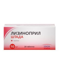 Buy cheap lisinopril | Lisinopril Stada tablets 10 mg, 20 pcs. online www.buy-pharm.com