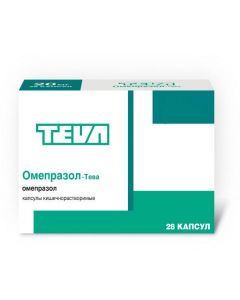 Buy cheap Omeprazole | Omeprazole-Teva enteric capsules 40 mg 28 pcs. online www.buy-pharm.com