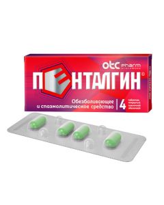 Buy cheap paracetamol, naproxen, caffeine, Drotaverine, Fenyramyn | Pentalgin tablets, 4 pcs. online www.buy-pharm.com