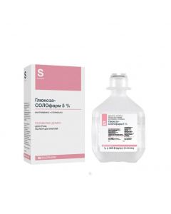 Buy cheap Dextrose | Glucose-SOLOpharm Polyflack Domus 5% plastic 400 ml online www.buy-pharm.com