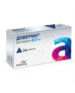 Buy cheap Drotaverine | Doverin tablets 40 mg 24 pcs. online www.buy-pharm.com
