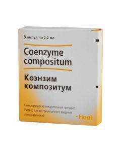 Buy cheap Homeopatycheskyy composition | Coenzyme compositum solution for in / mouse. dosing 2.2 ml ampoules ind.up. 5 pieces. online www.buy-pharm.com