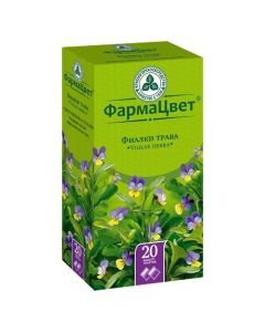 Buy cheap Fyalky trehtsvetnoy and polevoy grass | Violets grass filter packs, 1.5 g, 20 pcs. online www.buy-pharm.com