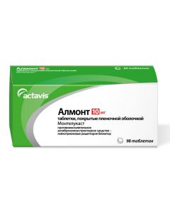 Buy cheap montelukast | Almont tablets are covered.pl.ob. 10 mg 98 pcs. online www.buy-pharm.com