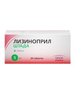 Buy cheap lisinopril | Lisinopril Stada tablets 5 mg, 30 pcs. online www.buy-pharm.com