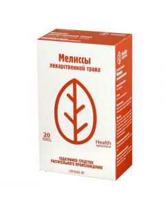 Buy cheap Melissa medicine. herb | Melissa grass filter bags 1.5 g 20 pcs. online www.buy-pharm.com